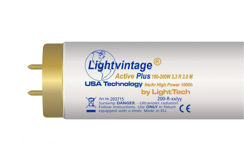 картинка Лампа для солярия Lightvintage Active Plus 33/180-200 WR XXL (200 см) от Магазина Загара