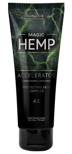 картинка Крем для загара в солярий Magic Hemp 4х с маслом конопли (125 мл) Магазин Загара+ являющийся официальным дистрибьютором в России картинка Крем для загара в солярий Magic Hemp 4х с маслом конопли (125 мл) от Магазина Загара