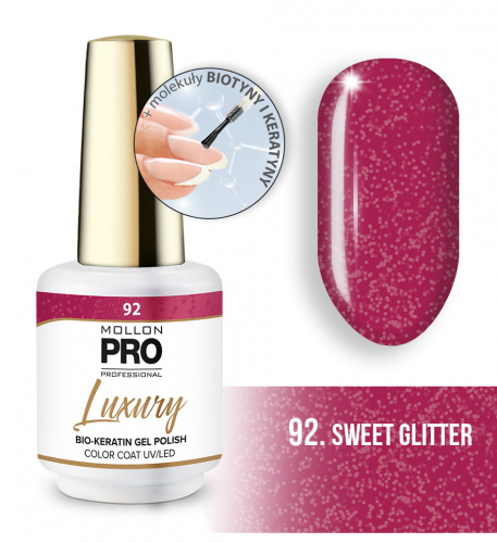 Гель-лак для ногтей MOLLON PRO LUXURY UV/LED №92 (8 мл) Гель-лак для ногтей MOLLON PRO LUXURY UV/LED №92 (8 мл)
