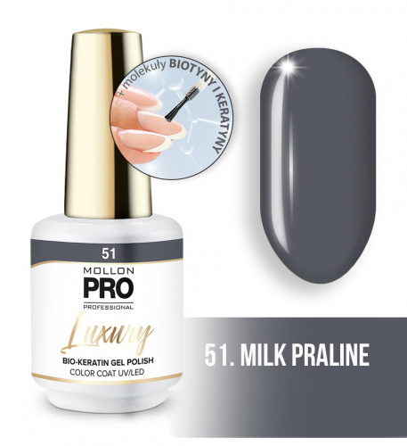 Гель-лак для ногтей MOLLON PRO LUXURY UV/LED №51 (8 мл) Гель-лак для ногтей MOLLON PRO LUXURY UV/LED №51 (8 мл)