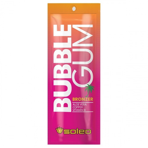 картинка Сильный Бронзатор с алоэ, медью и витамином BUBBLE GUM (15 мл) от Магазина Загара