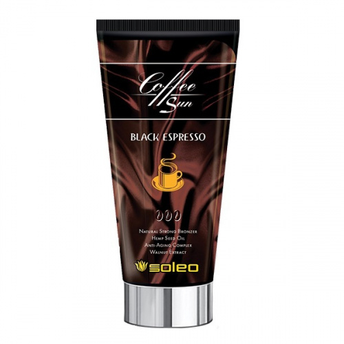 картинка Ускоритель загара с конопляным маслом Black Expresso (150 мл) от Магазина Загара