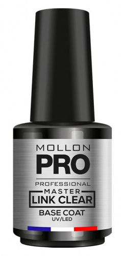 Базовое покрытие MOLLON PRO MASTER LINK CLEAR BASE COAT UV/LED (12 ml)