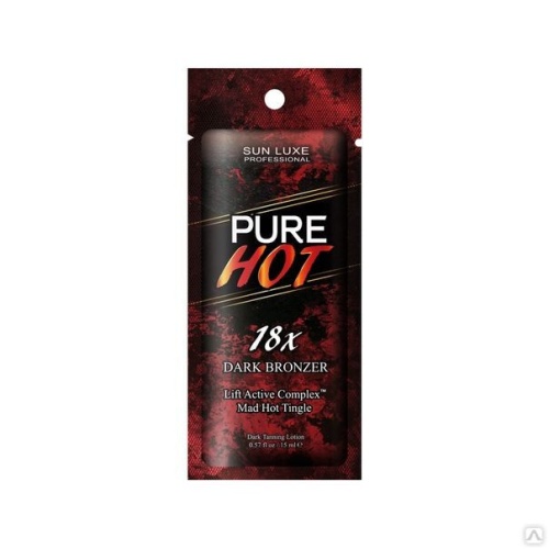 картинка Крем для загара Pure Hot 18х с высоким уровнем бронзаторов DHA и тингл-эффектом (15 мл) от Магазина Загара