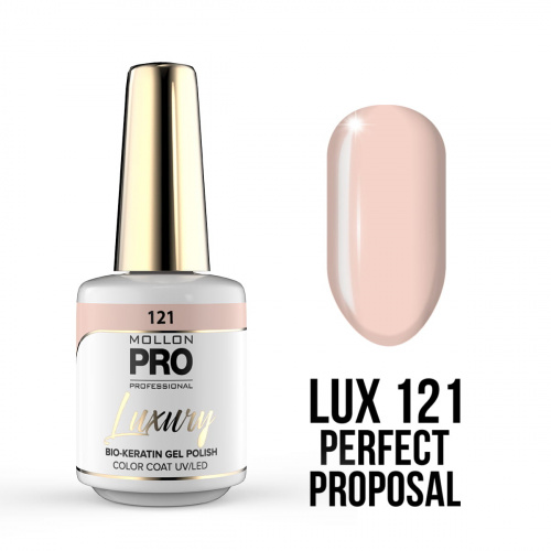 Гель-лак для ногтей MOLLON PRO LUXURY UV/LED №121 (8 мл)