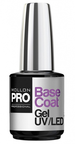 Базовое покрытие MOLLON PRO BASE COAT GEL GLOSS UV/LED (12 ml)